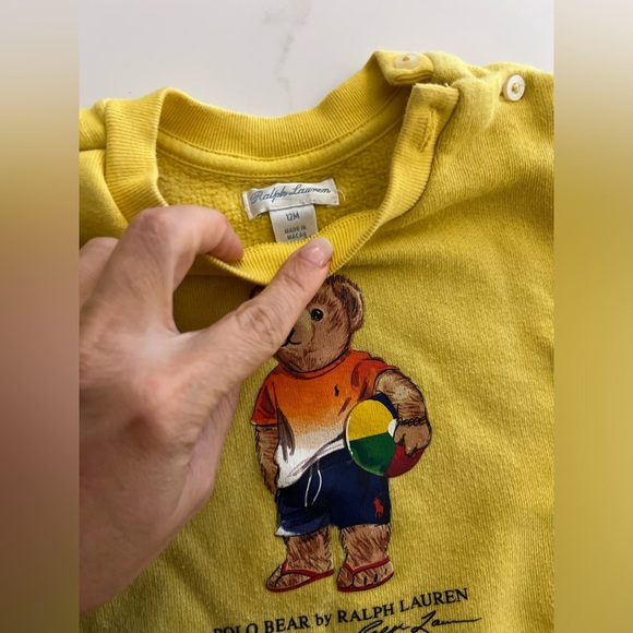 Ralph Lauren 12 mos sweatshirt - Picture 2 of 2